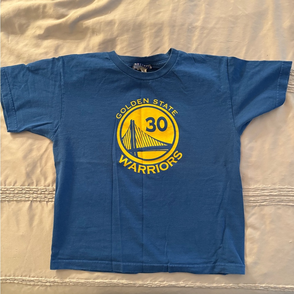 Golden State Warriors Kids Blue T-Shirt
